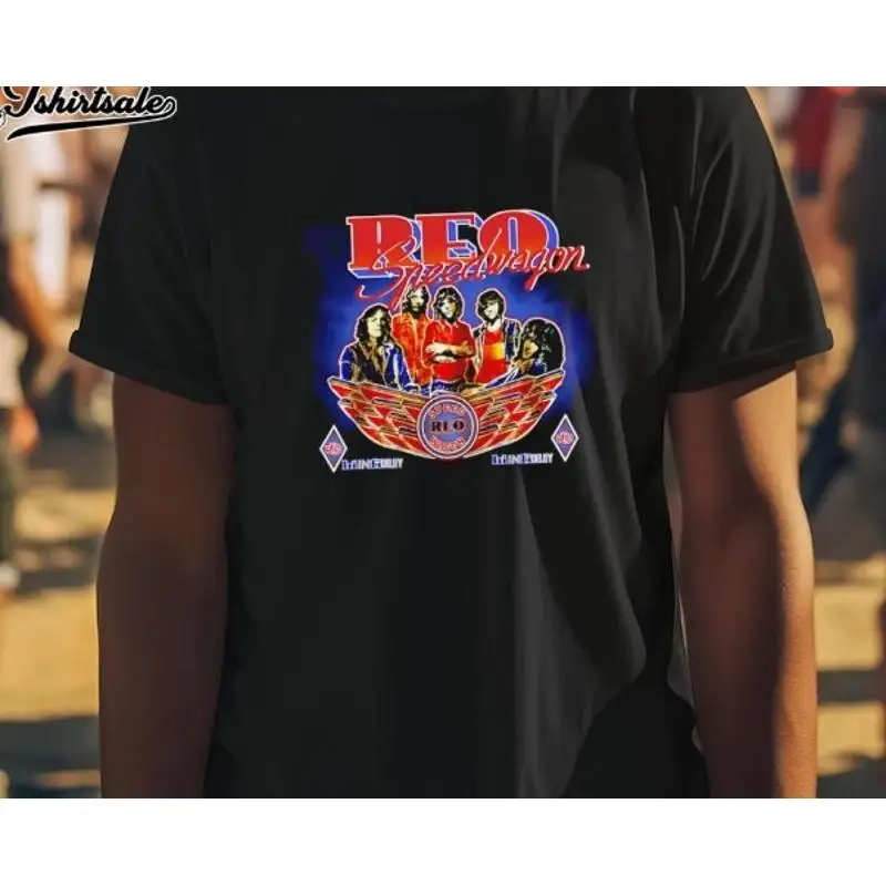 Sale Reo Speedwagon Logo Band Shirt Hot For Him Her Dad Mom