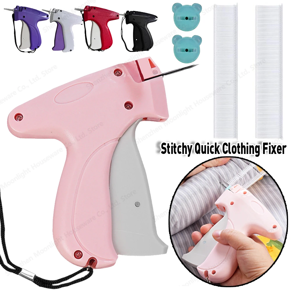 Stitchy-Pistolas de costura para ropa, reparador rápido de prendas de vestir, pistolas de etiquetado de mano, máquina de coser