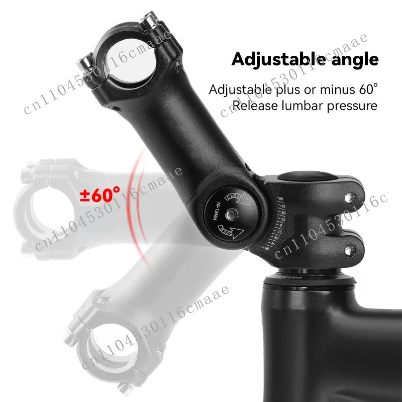 Mountain bike bicycle heightening handle vertical aluminum alloy 28.6/31 caliber faucet heightening adjustable  device