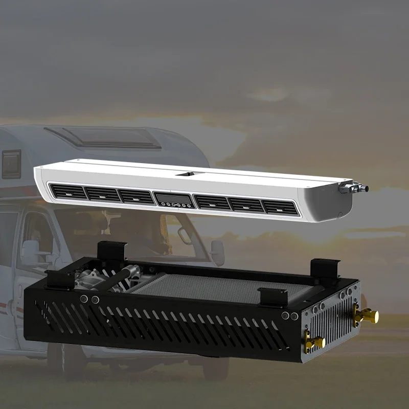 

Factory Wholesale Top-Mounted Caravan Air Conditioner Ultra-Thin Inner Unit 12v 24v Dc Air Conditioning For Mpv Trucks