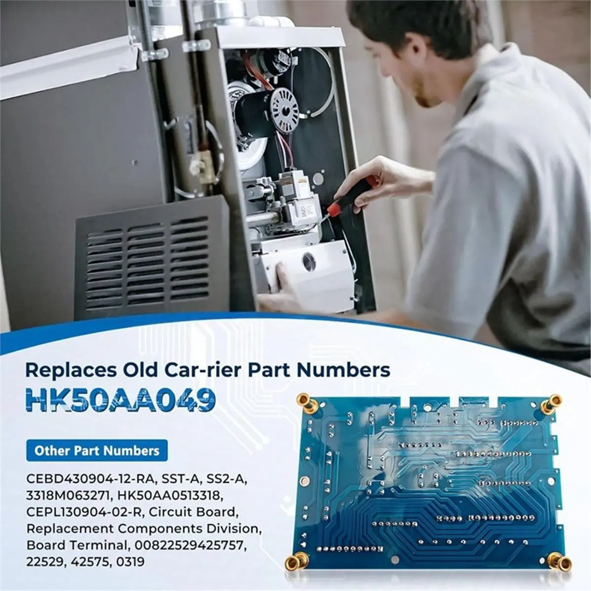 

A50U HK50AA051 Terminal Board Replacement Compatible for Carrier Terminal Board HK50AA051