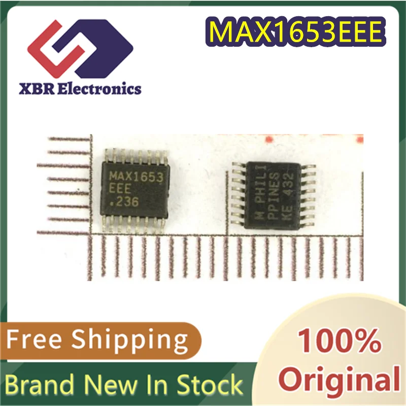 

(5/50 pieces) MAX1653EEE MAX1653 step-down DC-DC controller chip SSOP-16 package new original authentic spot free shipping