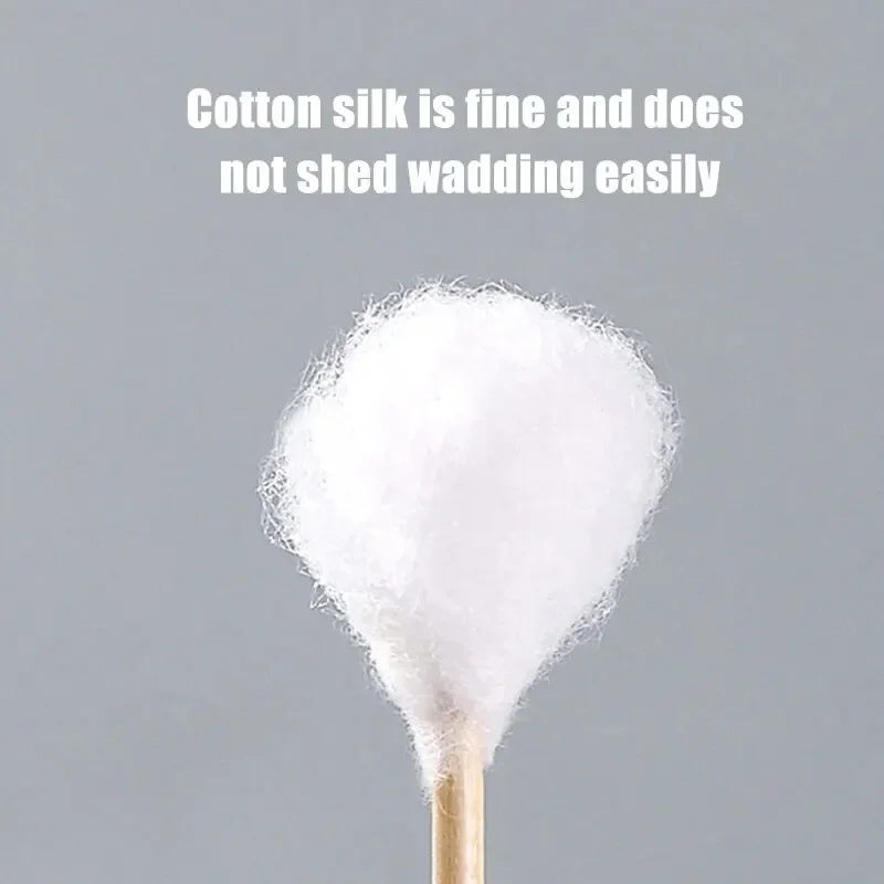 رأس مستدير مزدوج النهاية للمكياج والمكياج، صندوق من القطن للاستعمال مرة واحدة 500 قطعة مع إزالة التنظيف اليومي للعناية بالحيوانات الأليفة متعدد الأغراض #6