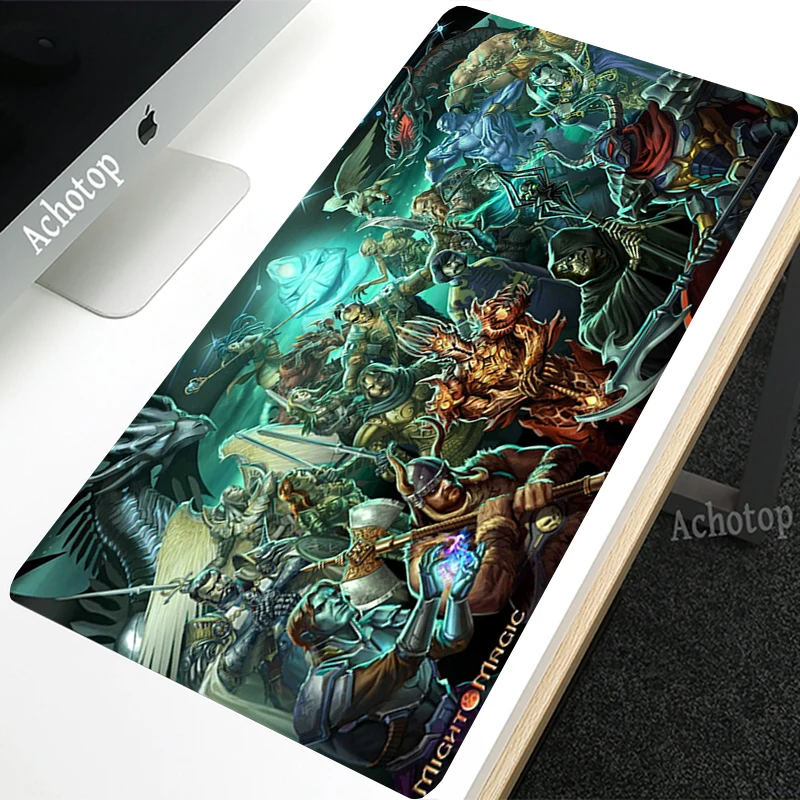 

Heroes of Might and Magic Mouse Pad Gamer Hot Carpet Pc Mousepad HD Print Gaming Keyboard Mat XXL Mousepads Table Mat Desk Mats