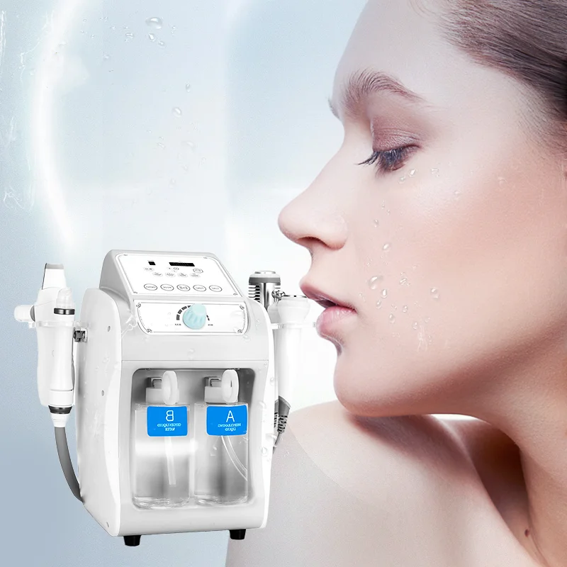 6 in 1 Microdermabrasion Facial Skin Care Hydro Cleaning Facial Machines Professional Beauty Hydrotherapy Machine