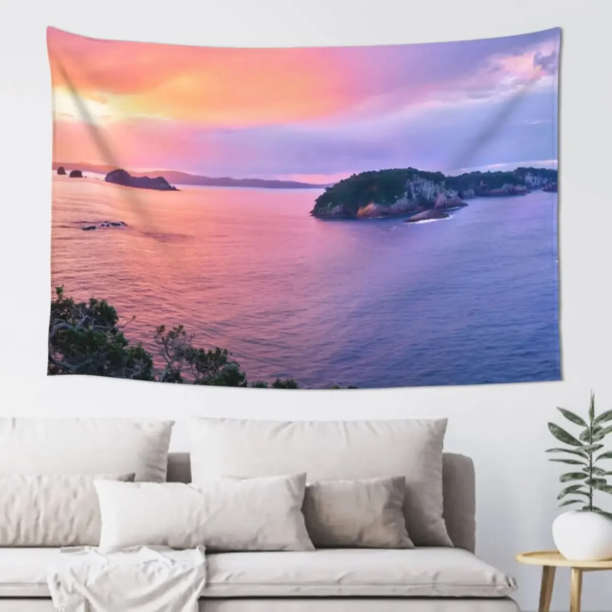 

Coromandel Coast Sunset Tapestry Bedroom Organization And Decoration Room Decorations Aesthetics For Room Tapestry