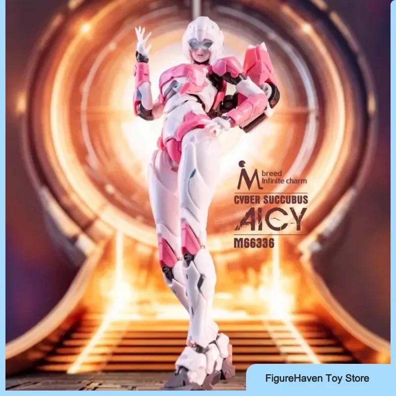 Meili Infinity M66336 17 centimetri Arcee Trasformatore Modello di Montaggio Kit Bambola Desktop Ornamento Robot Giocattoli Regali A Sorpresa Action Figures