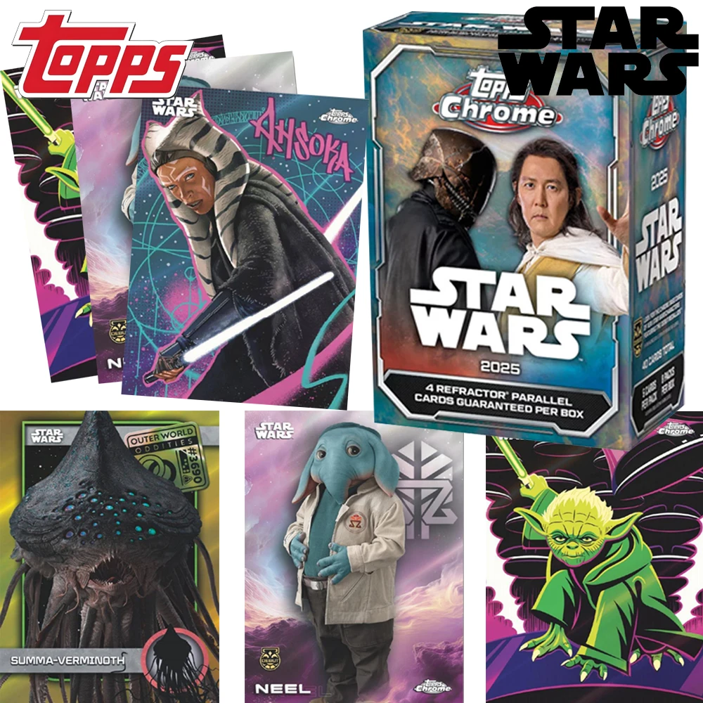 tarjeta-coleccionable-oficial-original-2025-topps-chrome-value-star-wars-articulo-creativo-y-exquisito-de-la-pelicula-juguete-de-moda-con-personajes-de-ciencia-ficcion