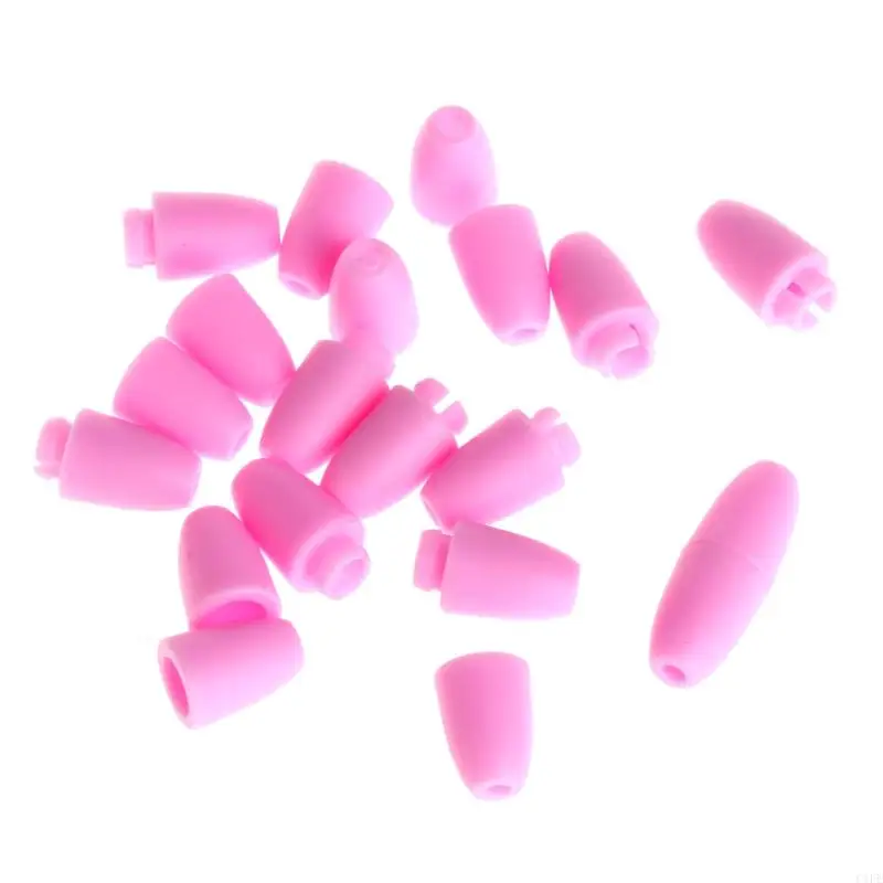 C1FE 10pcs Breakaway Plastic Clasps For Silicone Teething Necklace DIY Safety Clasp