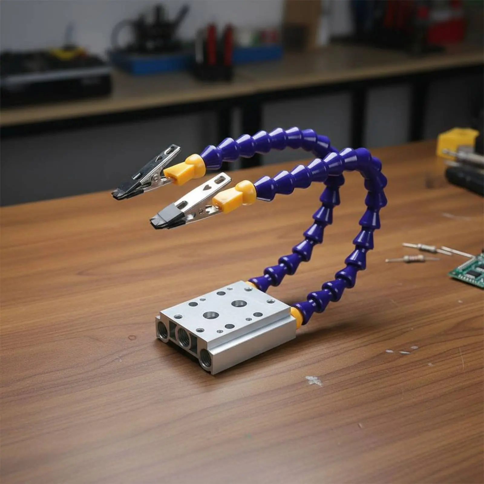 third-hand-soldering-stand-360-degree-rotation-helping-hands-soldering-clamp-holder-heavy-duty-electronics-tool-non-slip-base