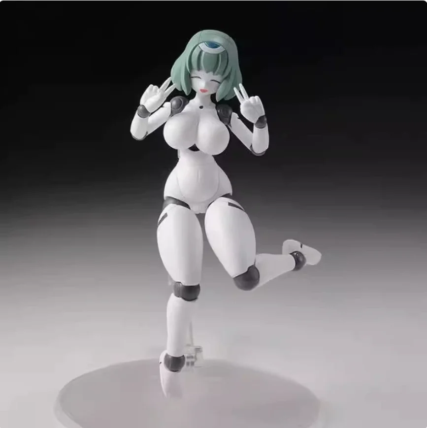 13cm Polynian Fll Janna Anime Action Girl Figure Robot Neoanthropinae Polynian Model Toy Decorative Collection For Birthday Gift
