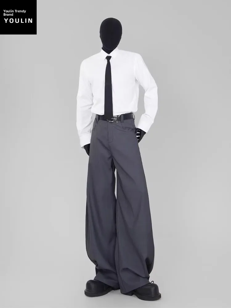 

Cleanfit Men's Long Sve Fce Lined irt Casual Sle Inner Wear Autumn Winter Thiened Formal irt White Color