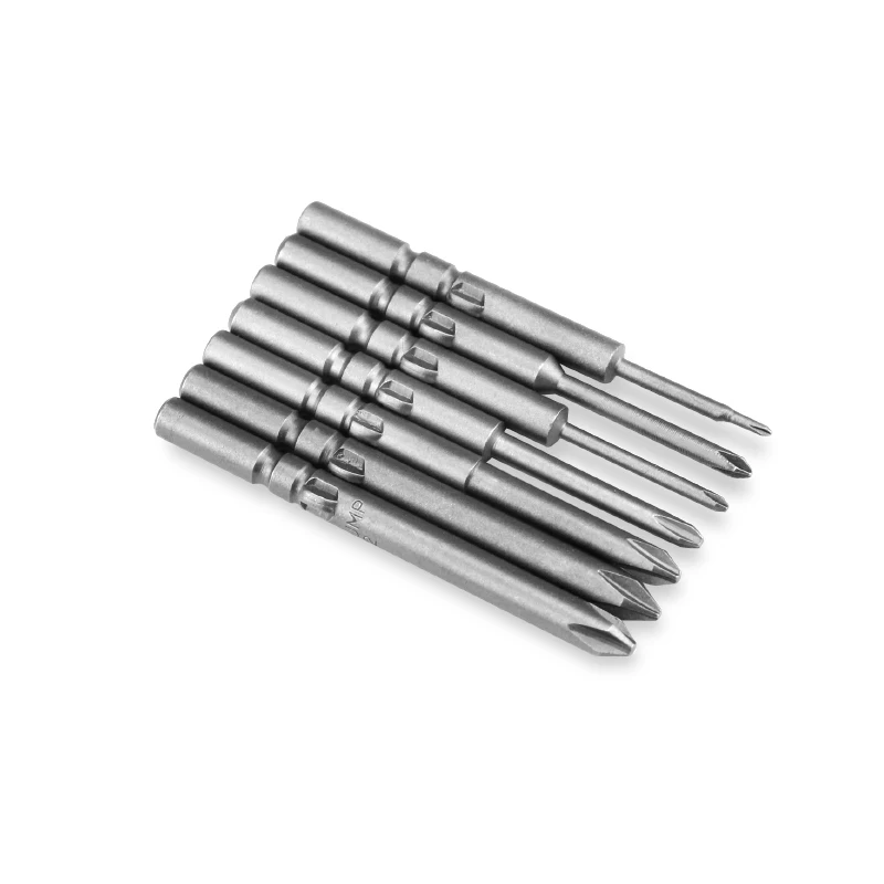 Alloy 801 Cross Screwdriver Head PH00 PH0 PH1 PH2 Bits 5mm Strong Magnetic Lengthening Screwdriver Bits