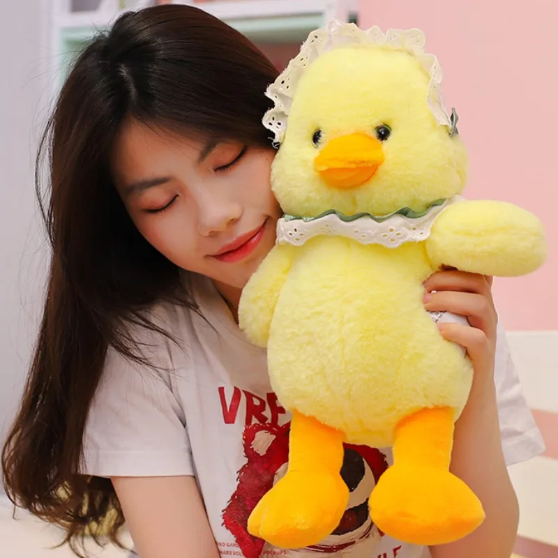 Plush Cartoon Sheep Duck Toys Soft Decor Baby Accompany Home Sofa Birthday Gift Cute Girl Heart Christmas Creative Anime Doll