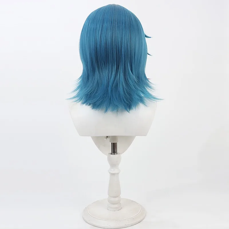 Arcane Jinx Cosplay Wig S2 Powder Jinx Synthetic Hair Short Women Halloween Party Wigs + Wig Cap
