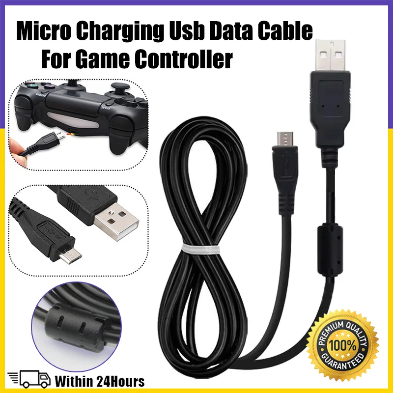 Sony 【Fast Ship】2m Charging USB Data Cable Charger For Sony PS4 Slim/PRO Controller Power Cable Game Accessories - Aliexpress Deal