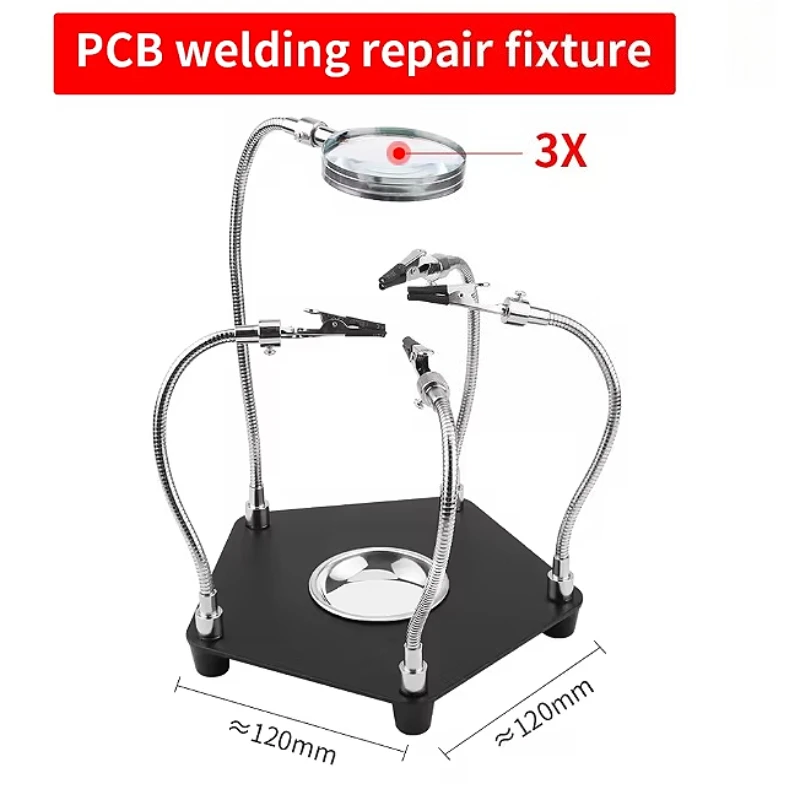 

TE-806 Mobile Phone Repair Soldering Station Welding Fixture Circuit Board PCB Auxiliary Tool Clamp Universal Workbench