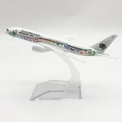 16cm Alloy Metal Mexican Air AEROMEXICO B787 Airlines Airplane Model Boeing 787 Airways Plane Model 1/400 Scale Diecast Aircraft