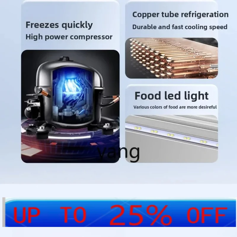 

LH three-layer stepped refrigerated and fresh-keeping display cabinet seafood frozen ice table stall