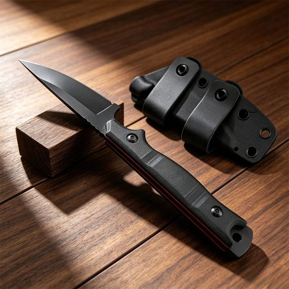 Nóż ze stali 8Cr13MoV z ostrze – Bushcraft Knife Fixed recenzja i cena