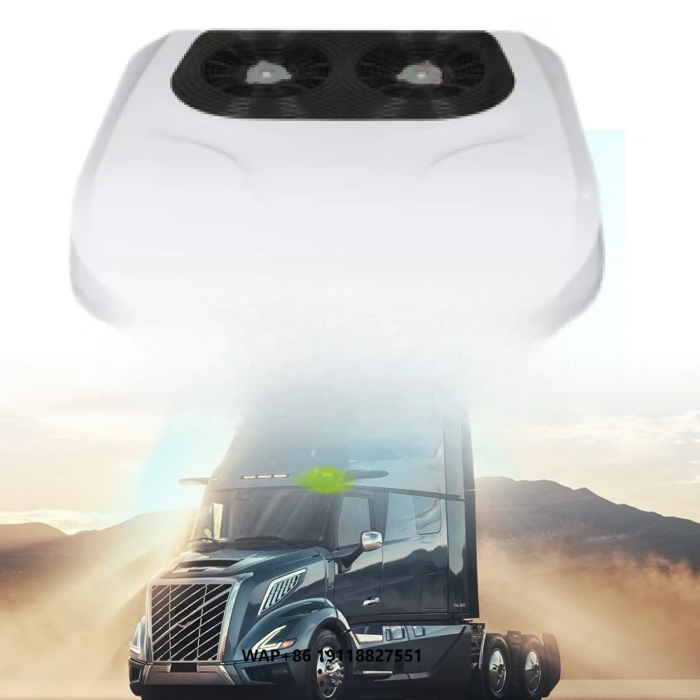 مكيف هواء كهربائي للسيارة 12 فولت Rv على السطح لمكيف الهواء فان على السطح 0.5 حصان مكيف هواء Rv 24 فولت لشاحنة متنقلة #1