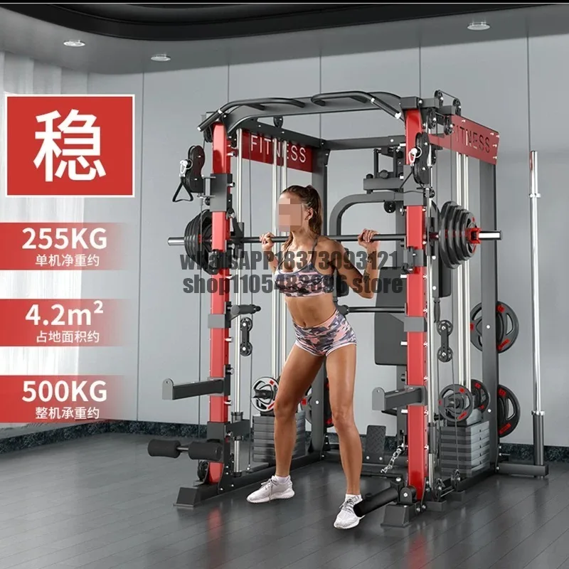 Commercial comprehensive trainer Household fitness equipment Flying bird gantry multi-functional combination squat rack