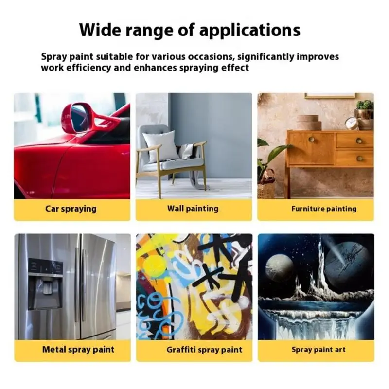 

652F Automotive Sprayer Can Assistant Handle CrackProof Texture Enhances Grip Stability