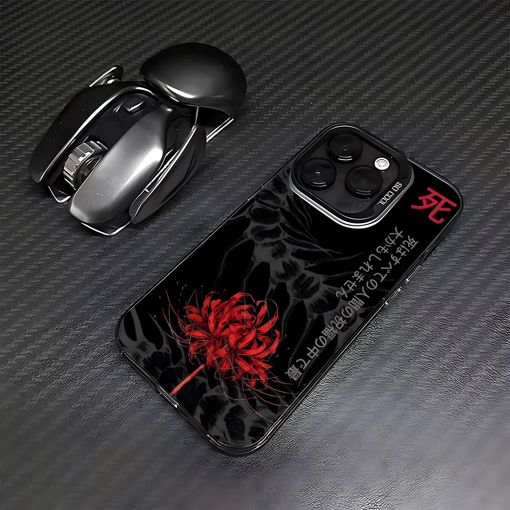 Anime T-Tokyo Ghouls Handyhülle für iPhone 17 16e 16 15 14 13 12 11 mini Pro Max X XR XSMAX Air Plus Sturzsichere Matte Rückseite
