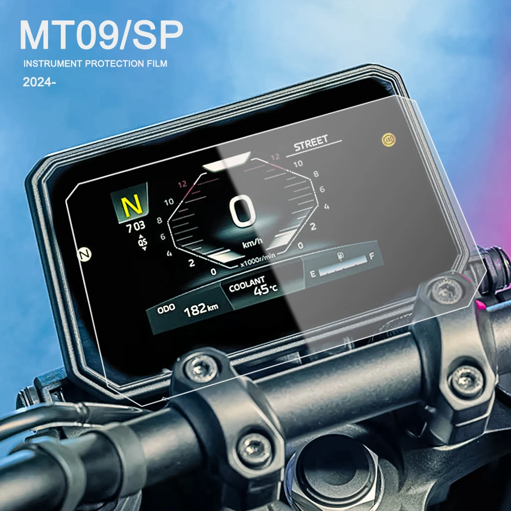 For Yamaha MT09 MT-09 MT 09 SP 2024 New Motorcycle Accessories Scratch Cluster Screen Dashboard Protection Instrument Film