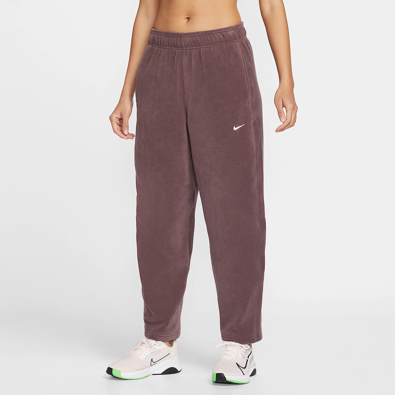 Nike Authentic Winter Women's Mid-Waist Polar Fleece Embroidered Pants HV3708-502