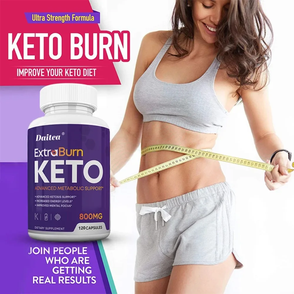 Keto BHB Supplement Capsules - Supports Healthy Eating, Weight Management Supplement, Boosts Metabolism