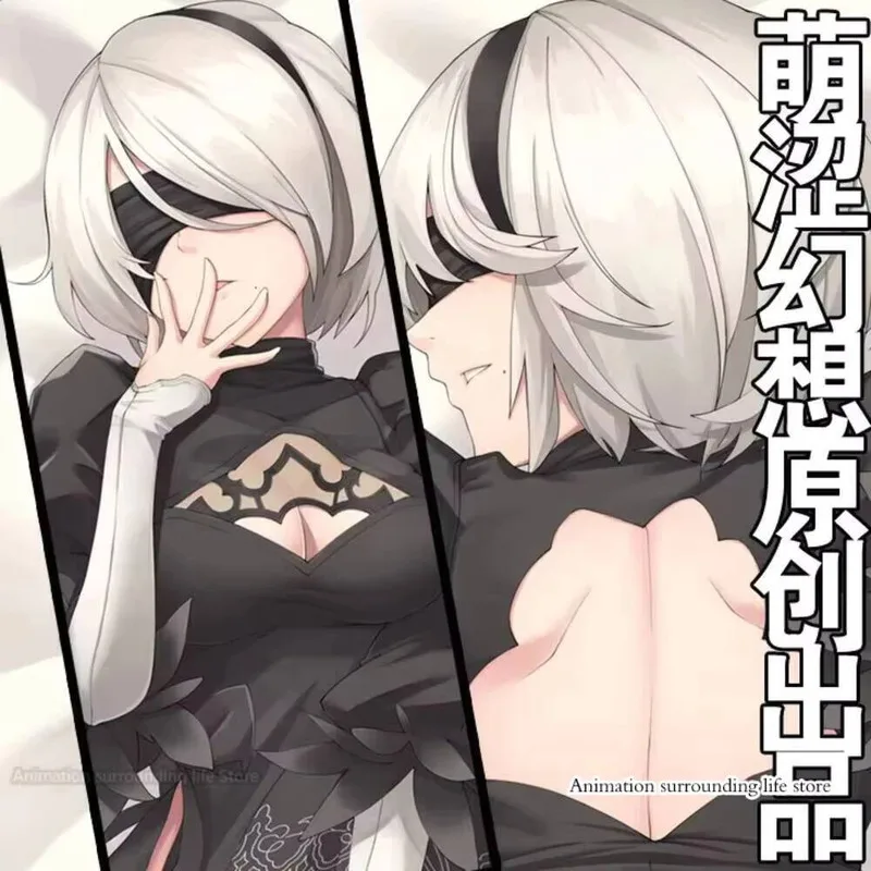 

Nier:automata Newly Yorha 2B Dakimakura Hugging Body Pillow Case Cover Anime Game Otaku Bedding Pillow Peachskin Pillowcase