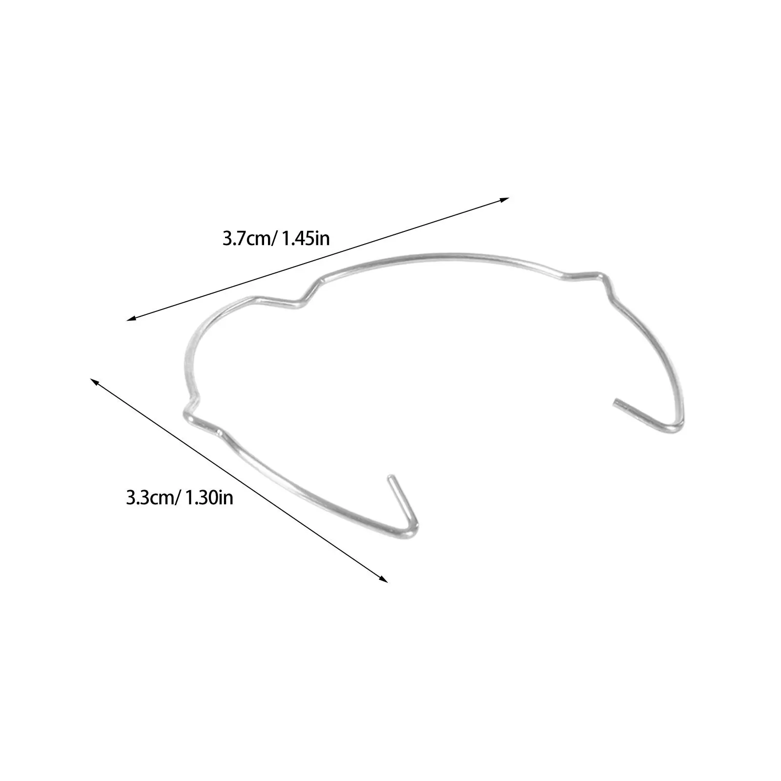 10Pcs Spring Retaining Rings Lamp Fixing Clips Iron Material Stable Installation Spotlight Accessories Retaining Rings