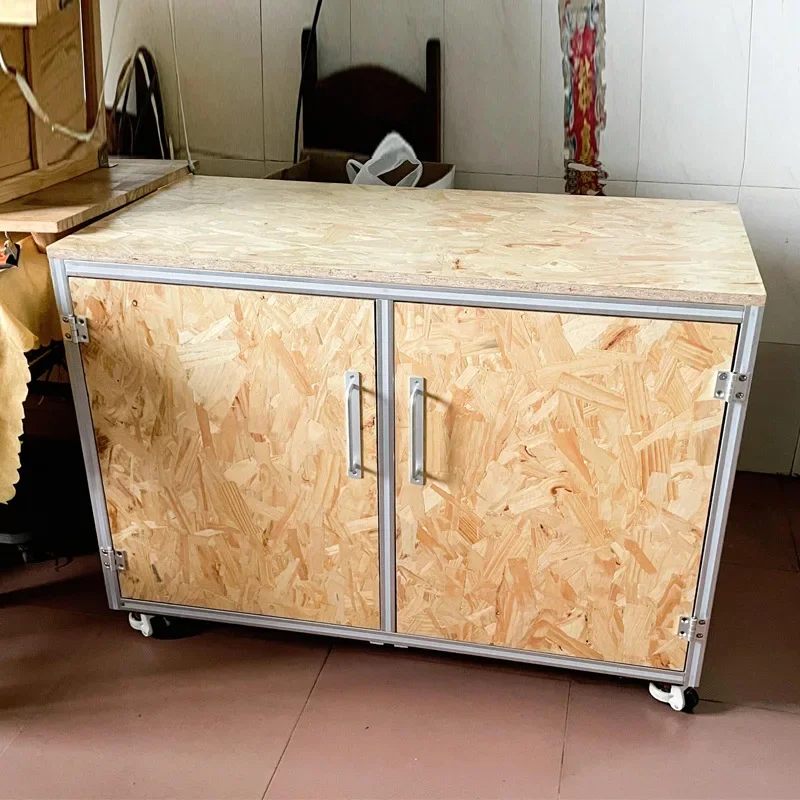 

Cabinet Storage SideOzone Board Cabinet CoffeeFurniture Aluminum Metal Locker