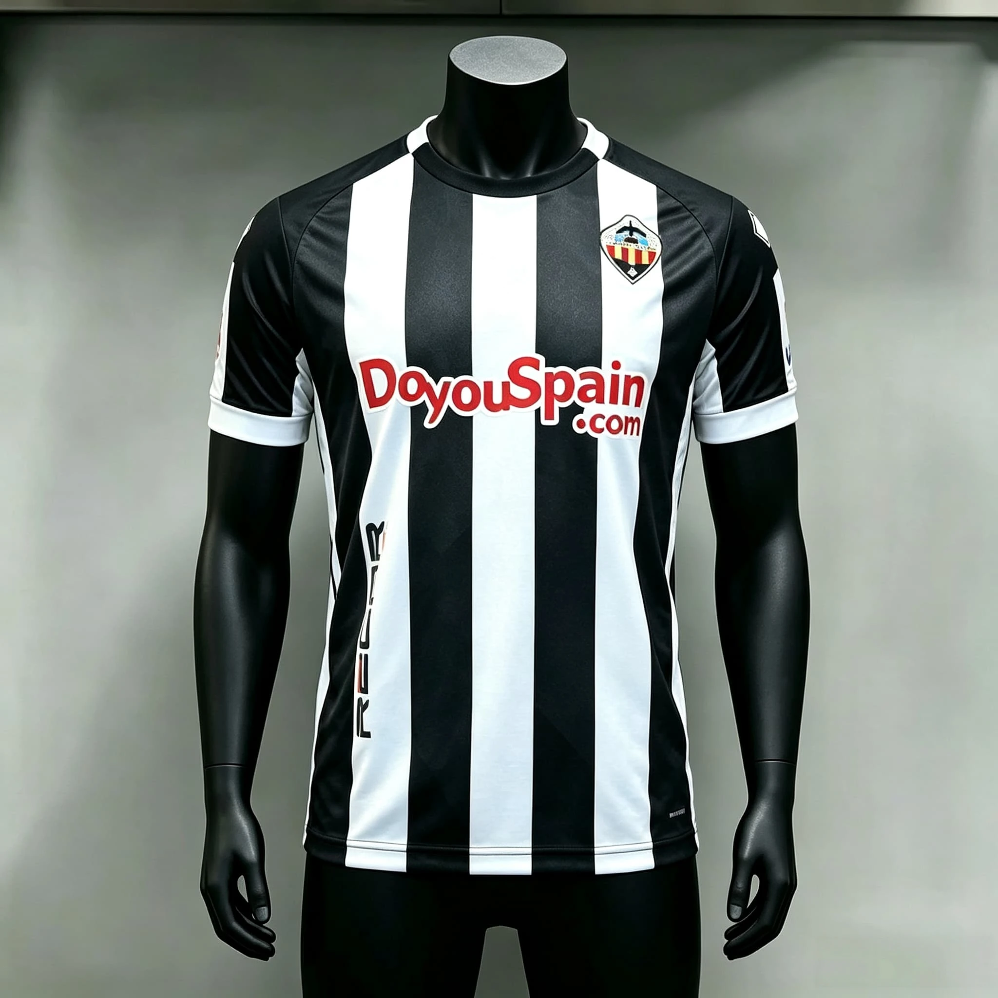26-27 NEW Family Matching Castellon Football Jersey Print Crew Neck Quick Dry Short Sleeve Parent Child Soccer Uniform Adult Kid