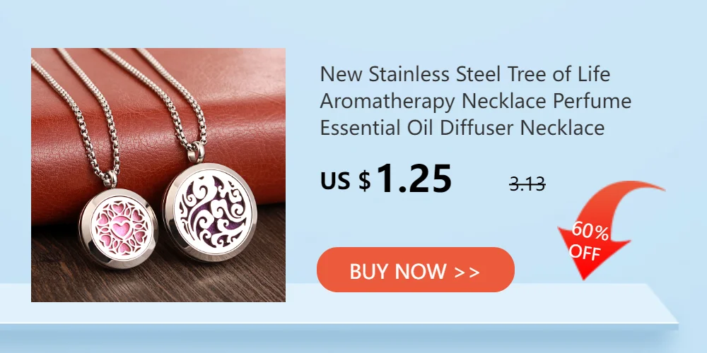 Stainless Steel Aromatherapy Essential Oil Diffuser Necklace Mini Tree Flower 12mm Locket Charm Aroma Perfume Pendant Necklace