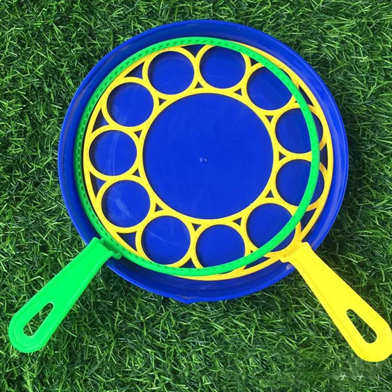 Soap Bubble Machine Blowing Bubble Plate Navy Blue Soap For Children Gift Big Dish Bubble Set Blower Maker Bubble Outdoor Toys