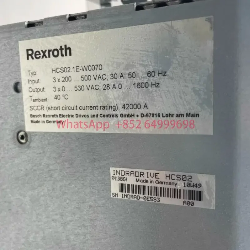 

Second-hand Drive HCS02.1E-W0070-A-03-NNNN