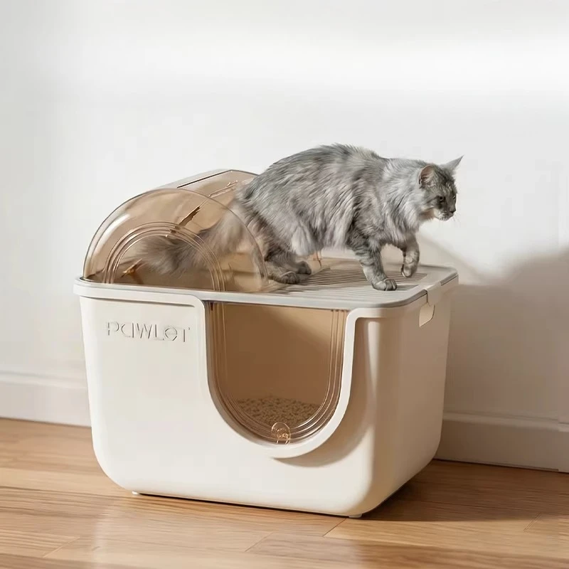 

Training cat Litter Box Sandbox Plastic Accessories Defecation cat Litter Box Self-Cleaning Automatische Kattenbak Cat Supplies