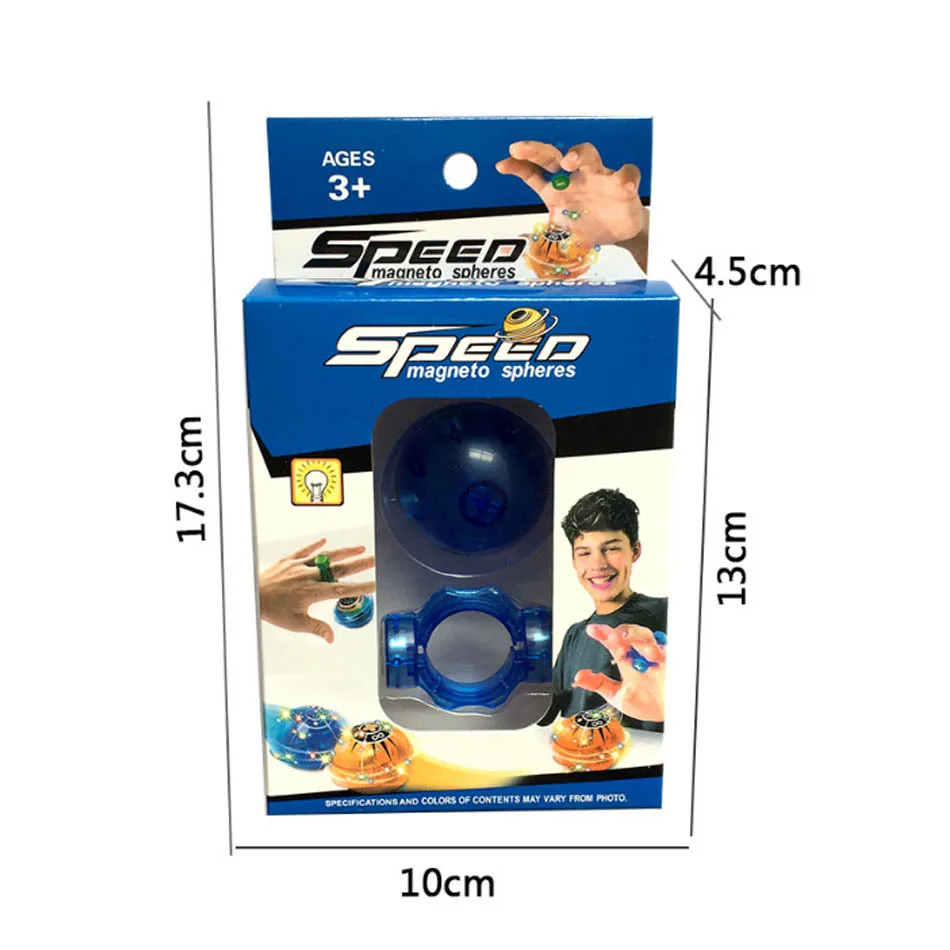 4-12y giocattoli per bambini Fidget giroscopio dito decompressione sensore a sfera magnetica Spinner riduttore di Stress giocattoli antistress