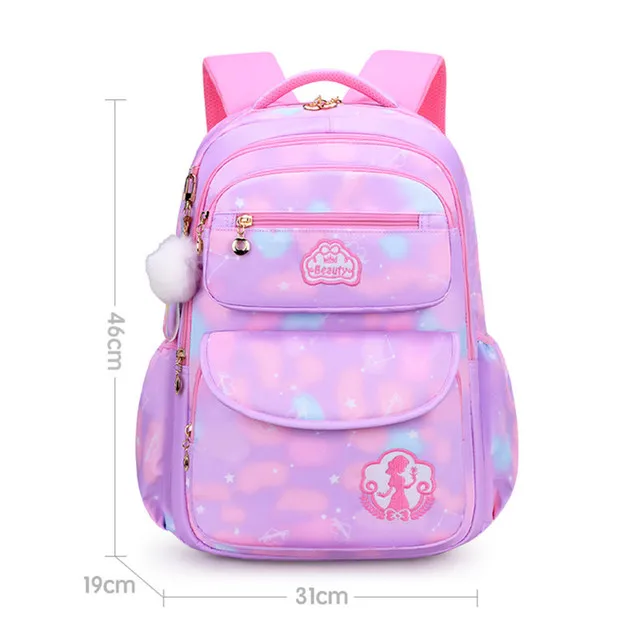 AyeBeau Mädchen Schultasche Rucksack Rucksack für Teenager Frauen Kinder weiblich rosa Schultasche primäre hohe Rucksack Klasse Teenager Kind Kinder 3