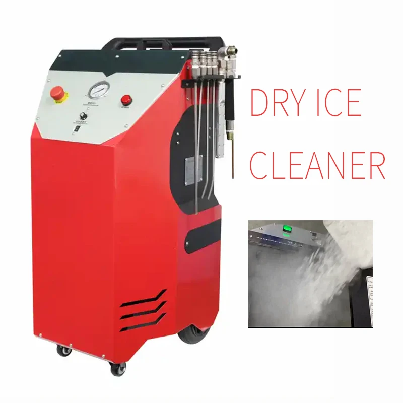 Advanced Dry Ice Blaster to Clean Auto Parts High Pressure Dry Ice Blasting Machine