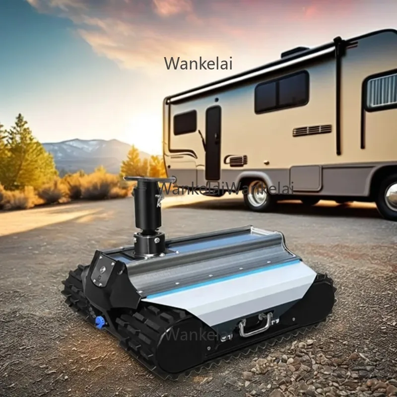 Easy control of safety remote camping trailer mover with fast charging and emergency stop RV parts accessories