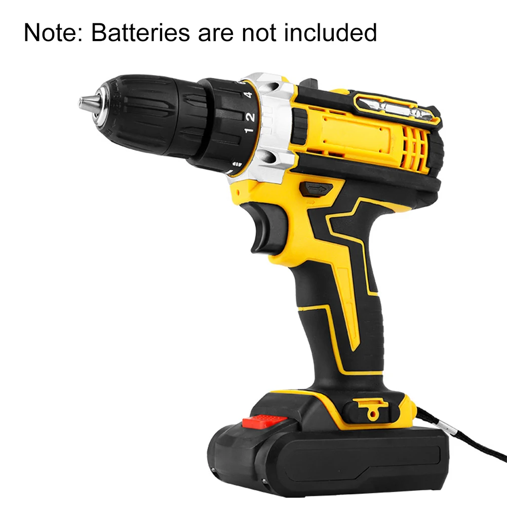 21V Cordless Drill 3/8 Inch Keyless Chuck Electric Power Drill 25+1 Clutch Power Tool Max Torque 25+1 Nm for Home DIY and Repair