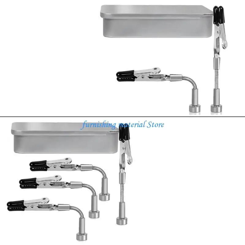 Y5GD 2/4Pcs Soldering Helping Hands Welding Assistant Clamp Third Hand Welding Repair Tool Universal Flexible Arm