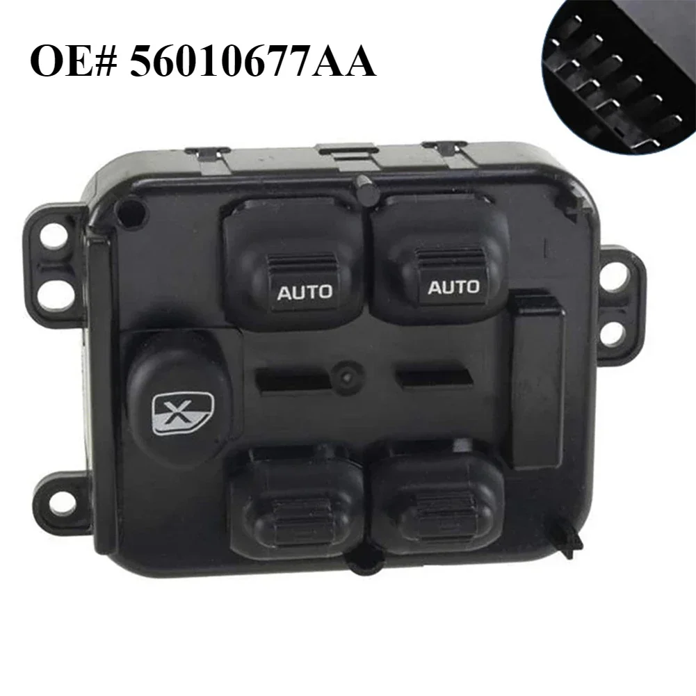 

Electric Window Regulator Switch for Jeep Dodge Car Glass 5GP27XDVAH 56010677AA - Automotive Part