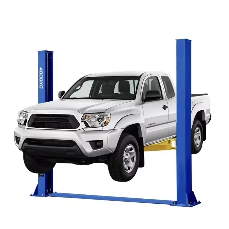 Stable 4T Two Post Car Lift for SUV and Truck Repair Heavy Hydraulic Automotive Lift Thickened Steel Manual Release 2