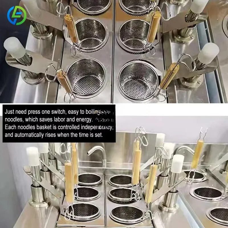 Customized 2026 Automatic Noodle Cooking Machine Noodle Boiler Commercial Automated Noodle Cooking Machine
