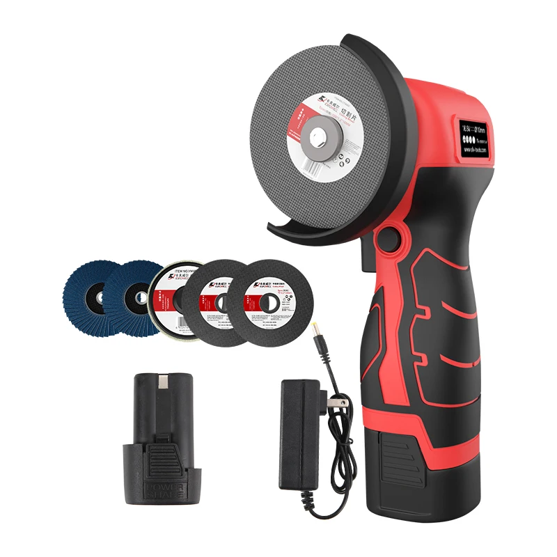 

PA4843-1 Factory Wholesale Professional Lithium Handheld Brushless 12V Mini Angle Grinder