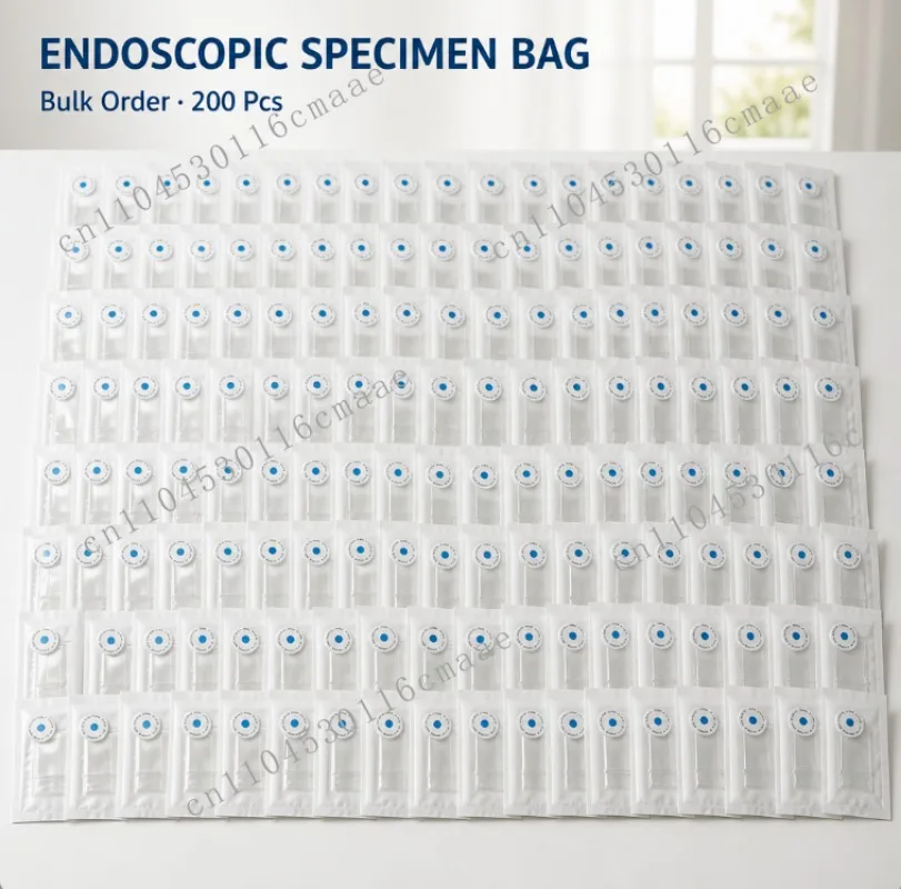 Endoscopic Specimen Retrieval Pouch Disposable Laparoscopic Extraction Bag 200‑1600ml For Minimally Invasive Surgical Accessory